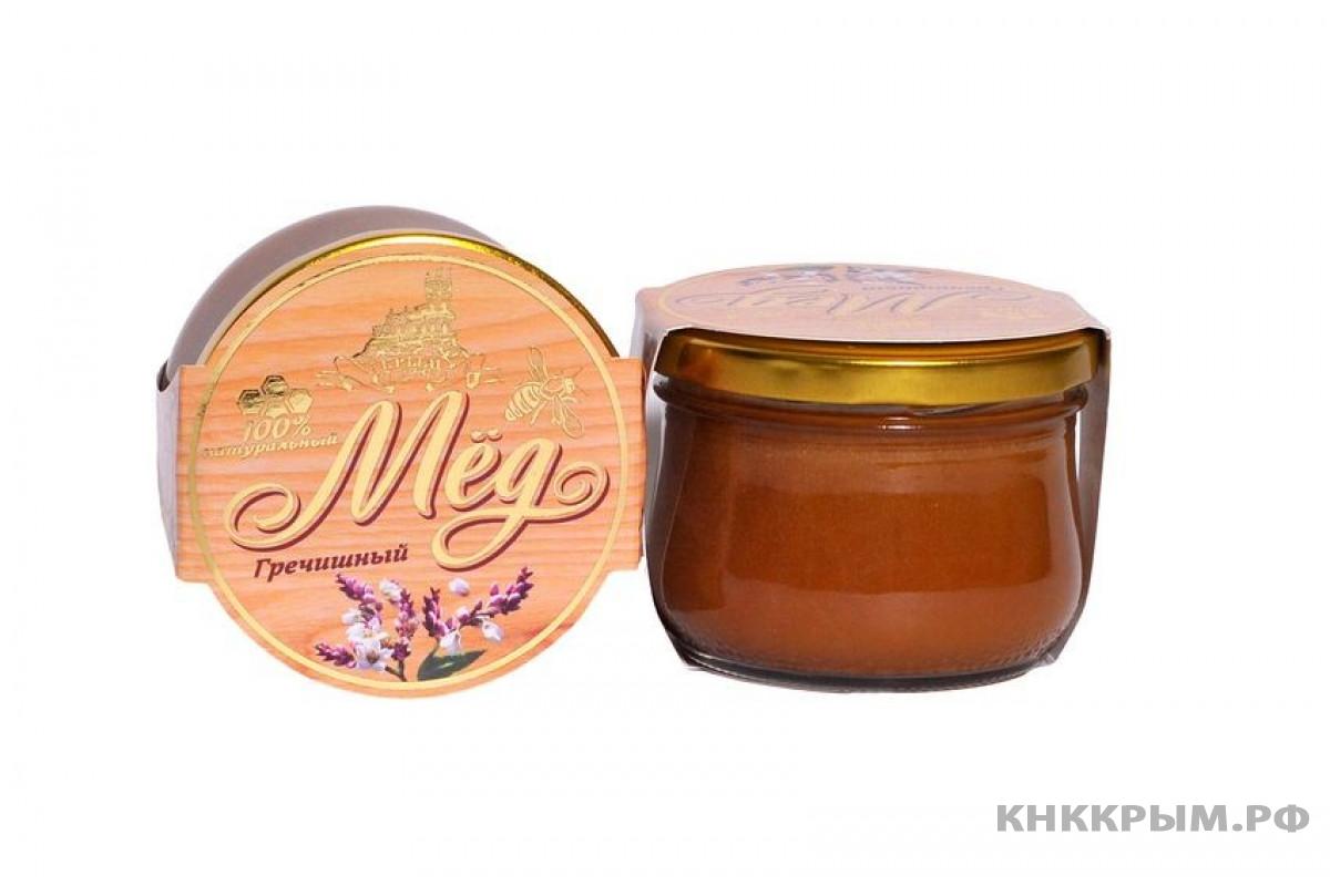 Натуральный мед 250 гр Гречишный